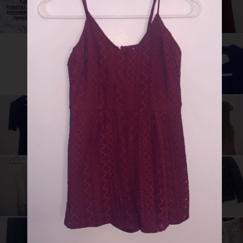 Lace romper